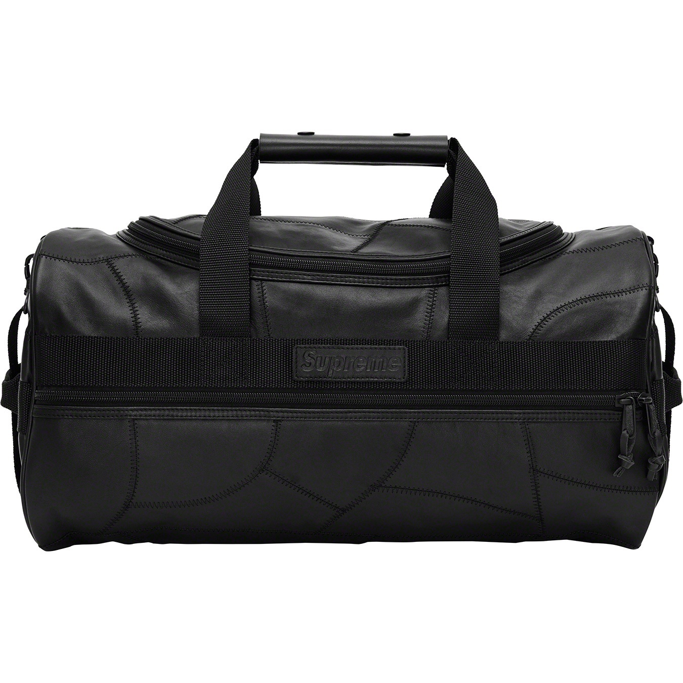 Patchwork Leather Duffle Bag view 2